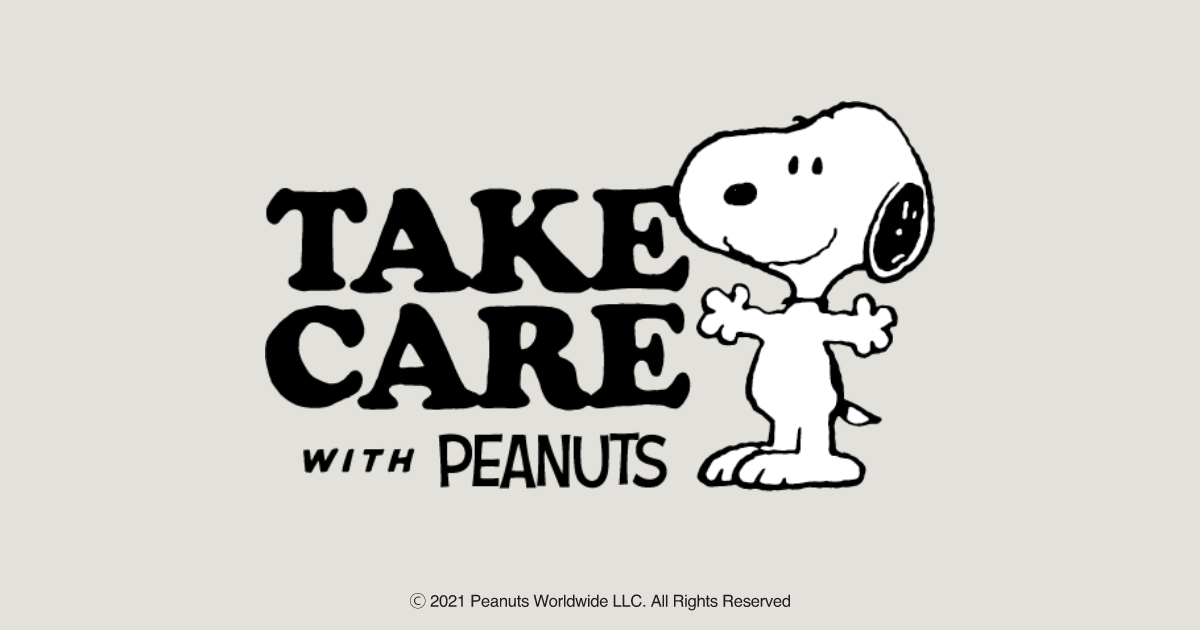 Take Care With Peanuts Snoopy Co Jp